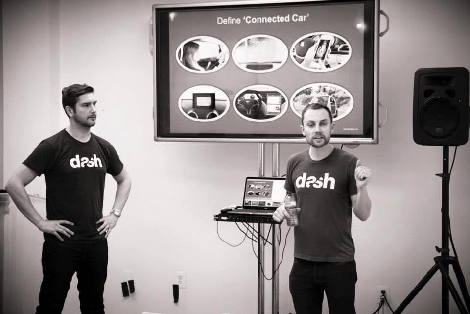 Dash Co- founder and CEO, Jamyn Edis, with Co- founder and CTO, Brian Langel