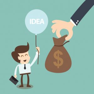 crowdfunding and  investors concept