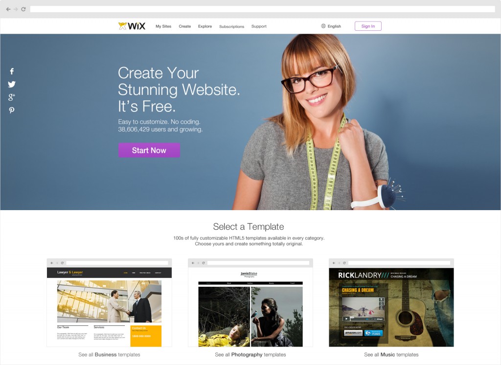 Wix: Leading Website Builder