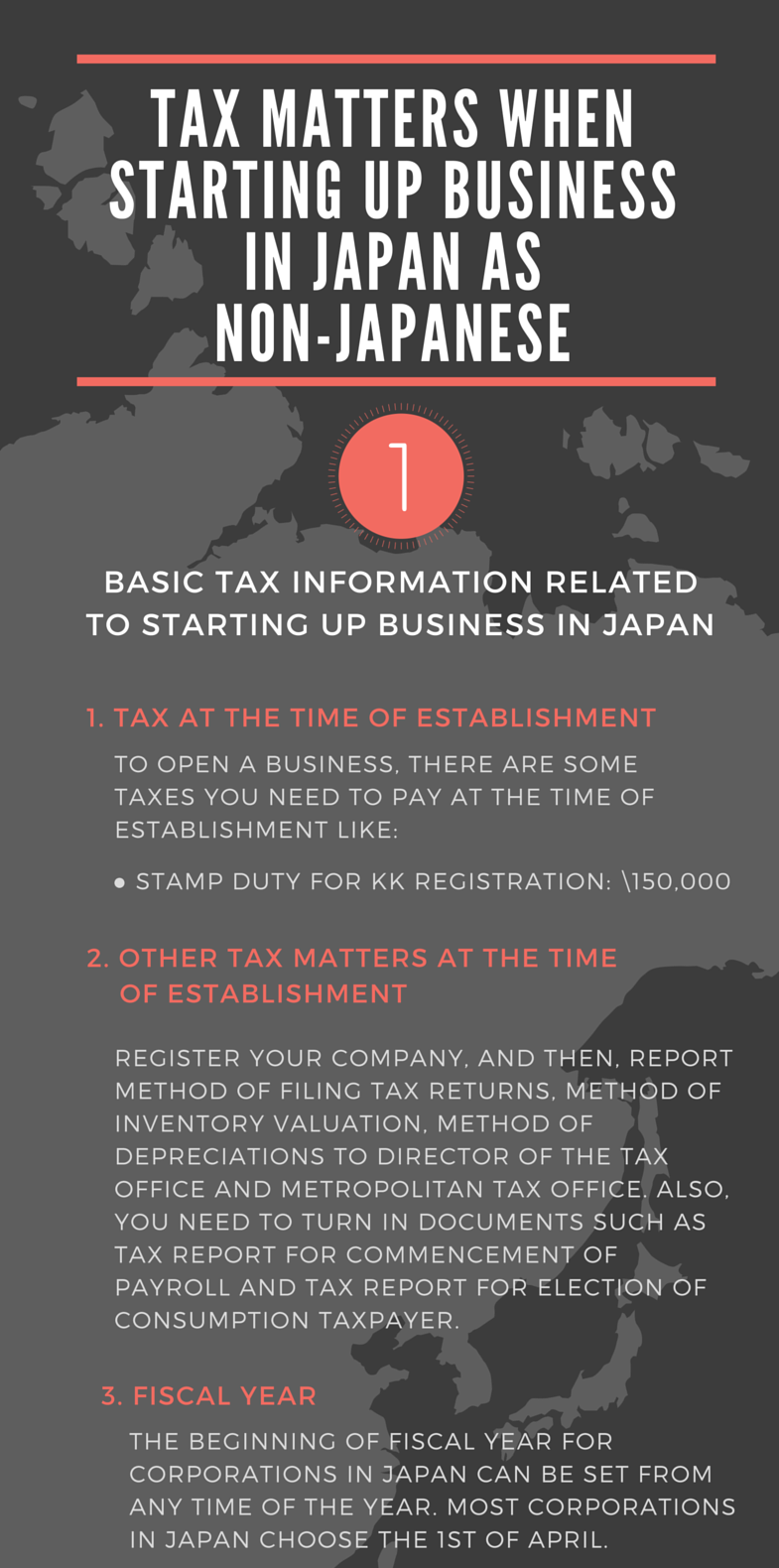 Infographics tax info for foreigners in japan