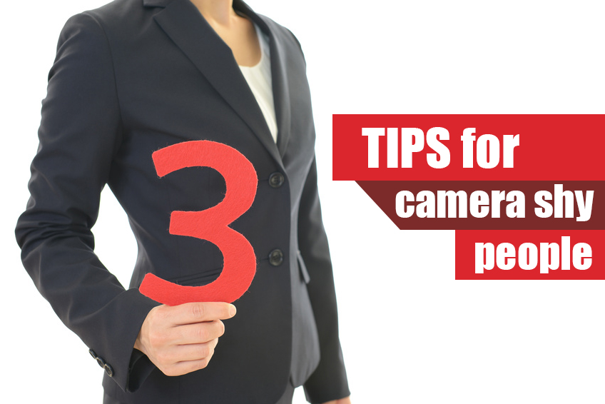 3 tips for camera shy people