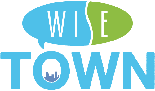 wise town logo