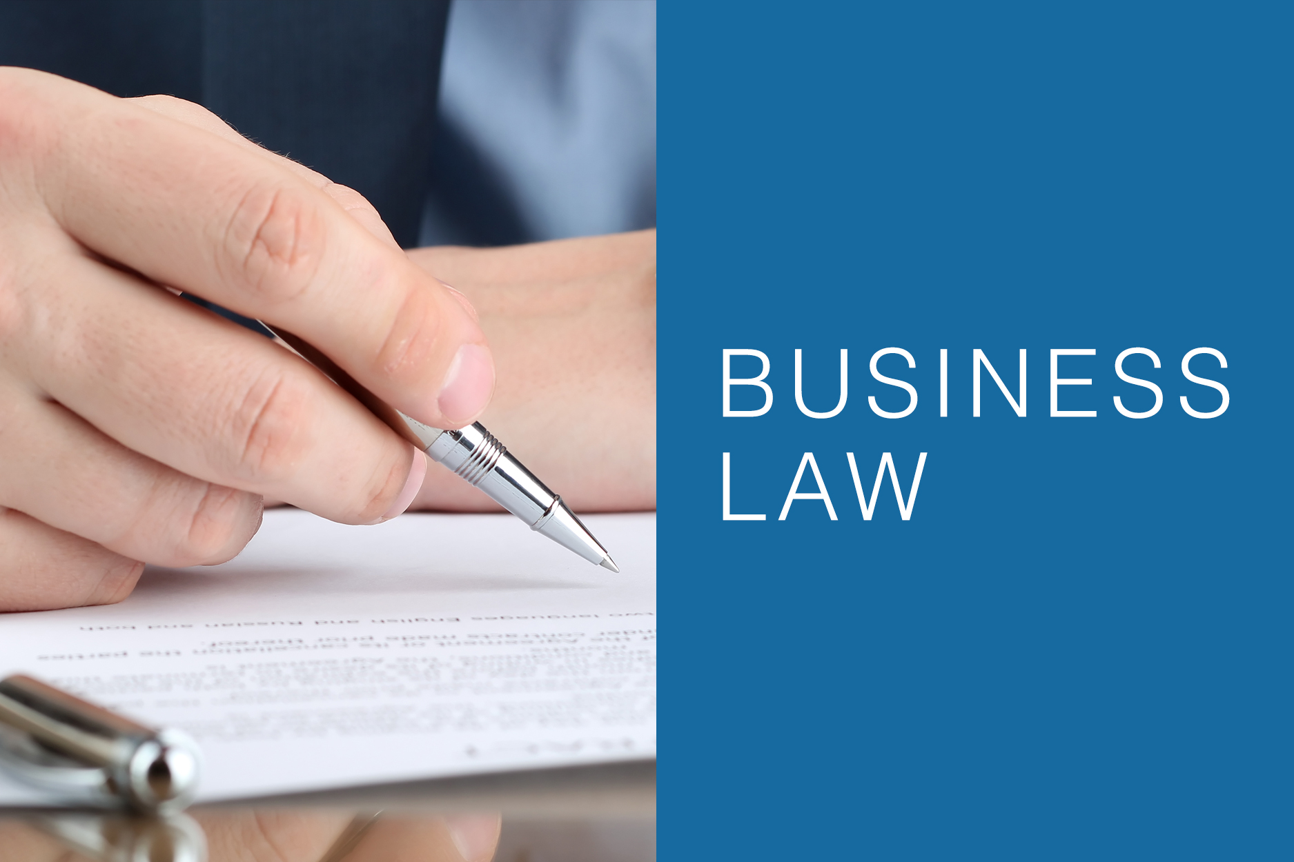 why is business law important essay