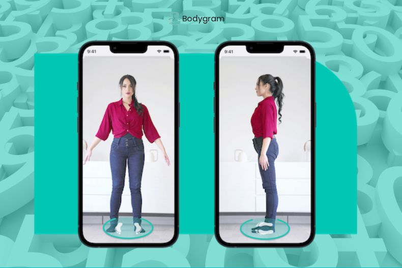 Bodygram app to measure body statistics using AI