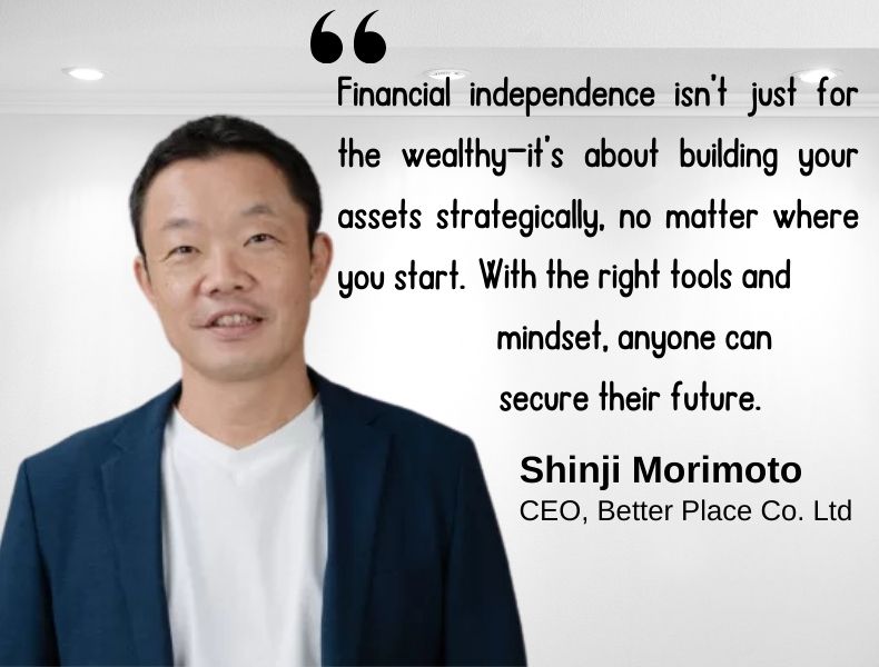 Motivational quotes from Shinji Morimoto the CEO of Better Place Co Ltd