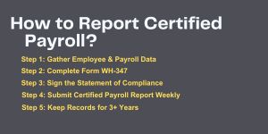 how to create certified payroll