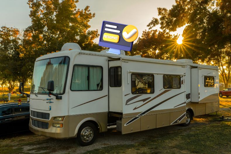 website for RV park reservation