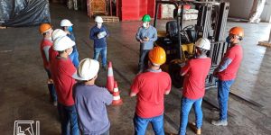 stacker forklifts in lean manufacturing