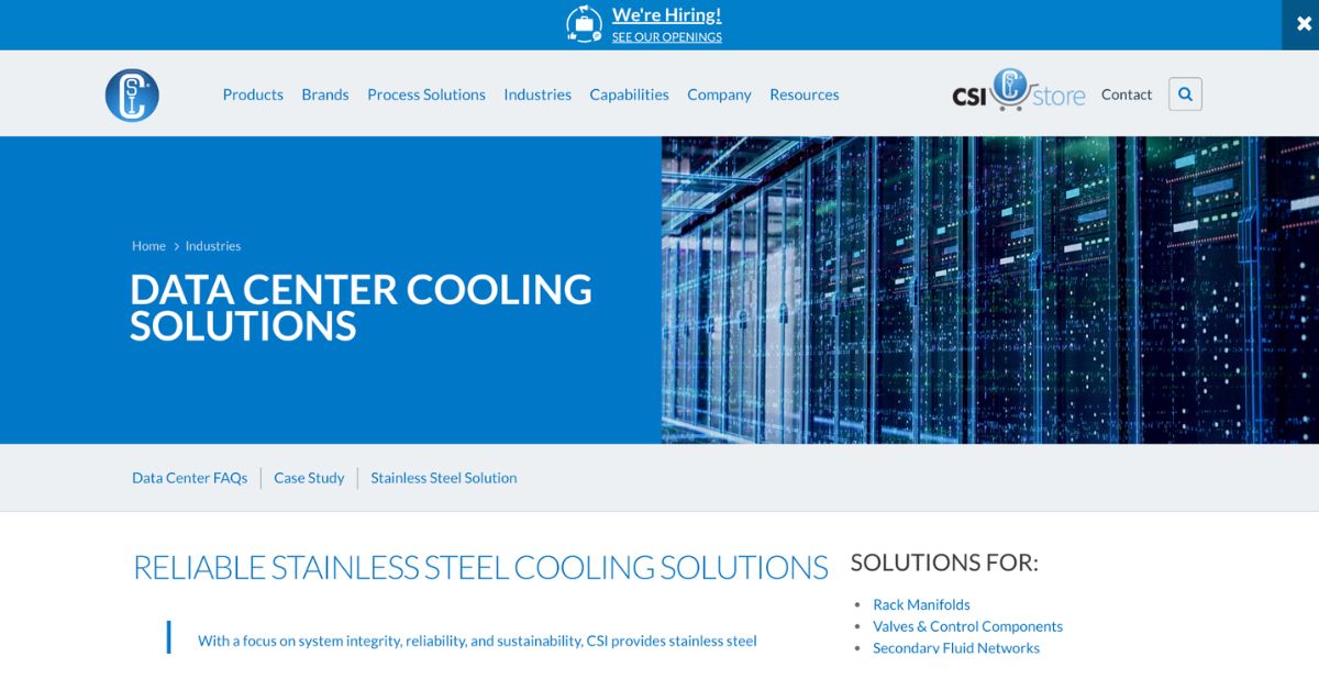 Top Providers of Data Center Cooling Technologies for Modern Facilities