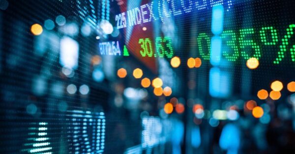 stock market screen